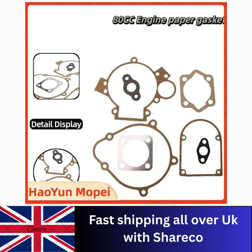 Gasket set 80cc stroke - set, 2-stroke