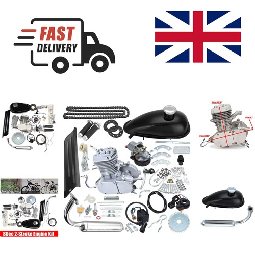 Durable 80cc stroke - 2-stroke, engine